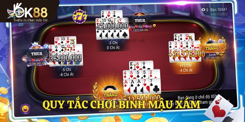 Cách chơi binh xập xám OK88